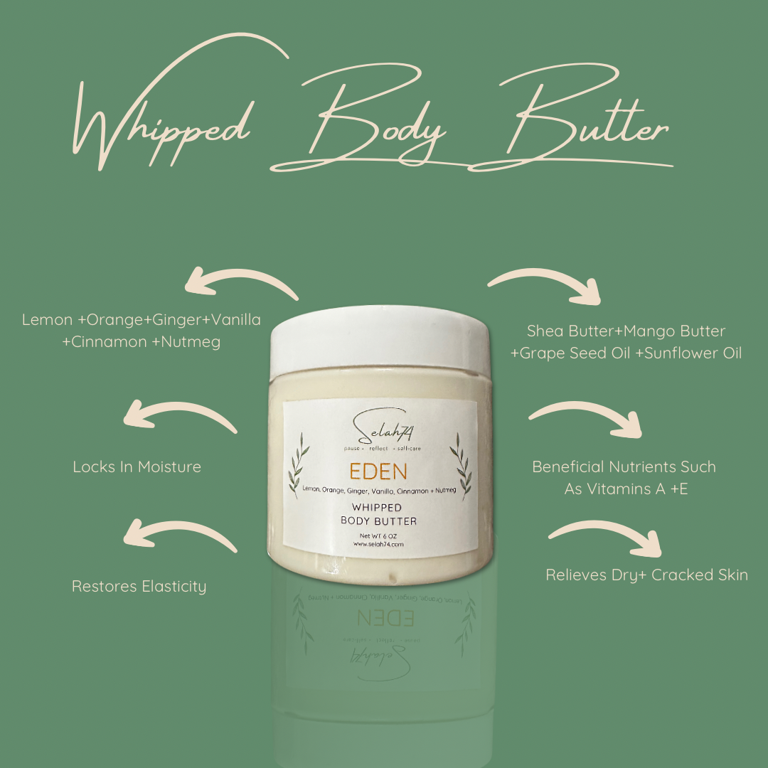 Eden Whipped Body Butter 6oz.