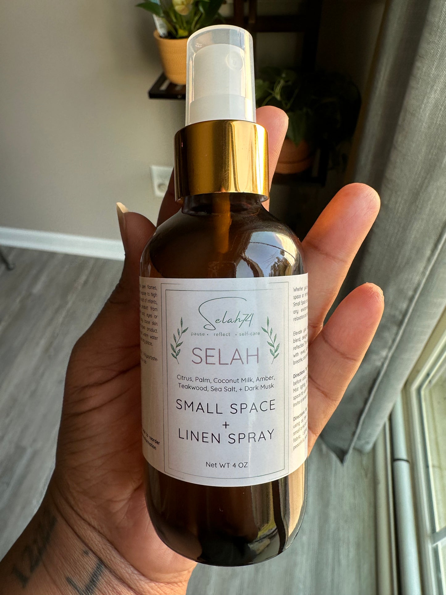 Selah Small Space and Linen Spray